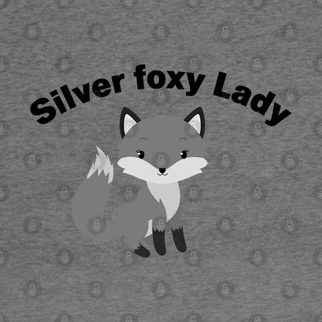 Silver hair don't care silver foxy silver sister shirt by SOpunk